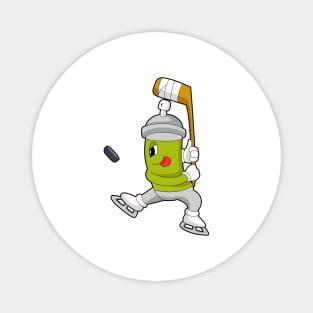 Ice spray Ice hockey Ice hockey stick Magnet